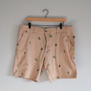 Raw Yarn Industries‎ Stretch Twill 36 Cotton Lightweight Cactus Chino Shorts